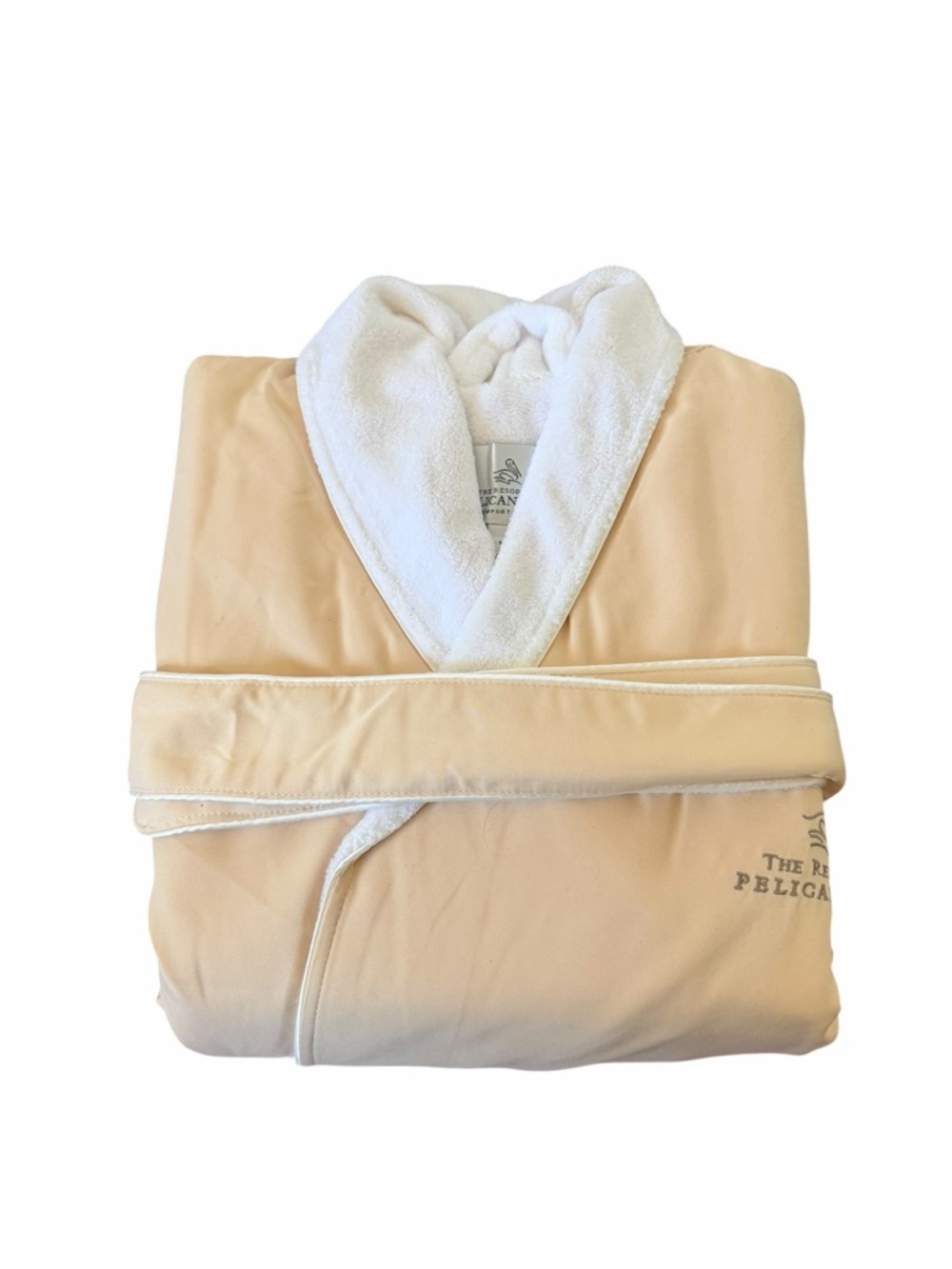 New The resort pelican hill Plush Spa Robe Sz XL - Picture 2 of 5